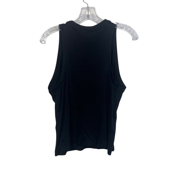 All In Motion Mesh Seamless Tank Top Semi Fit Activewear Black Size XL - Picture 2 of 11